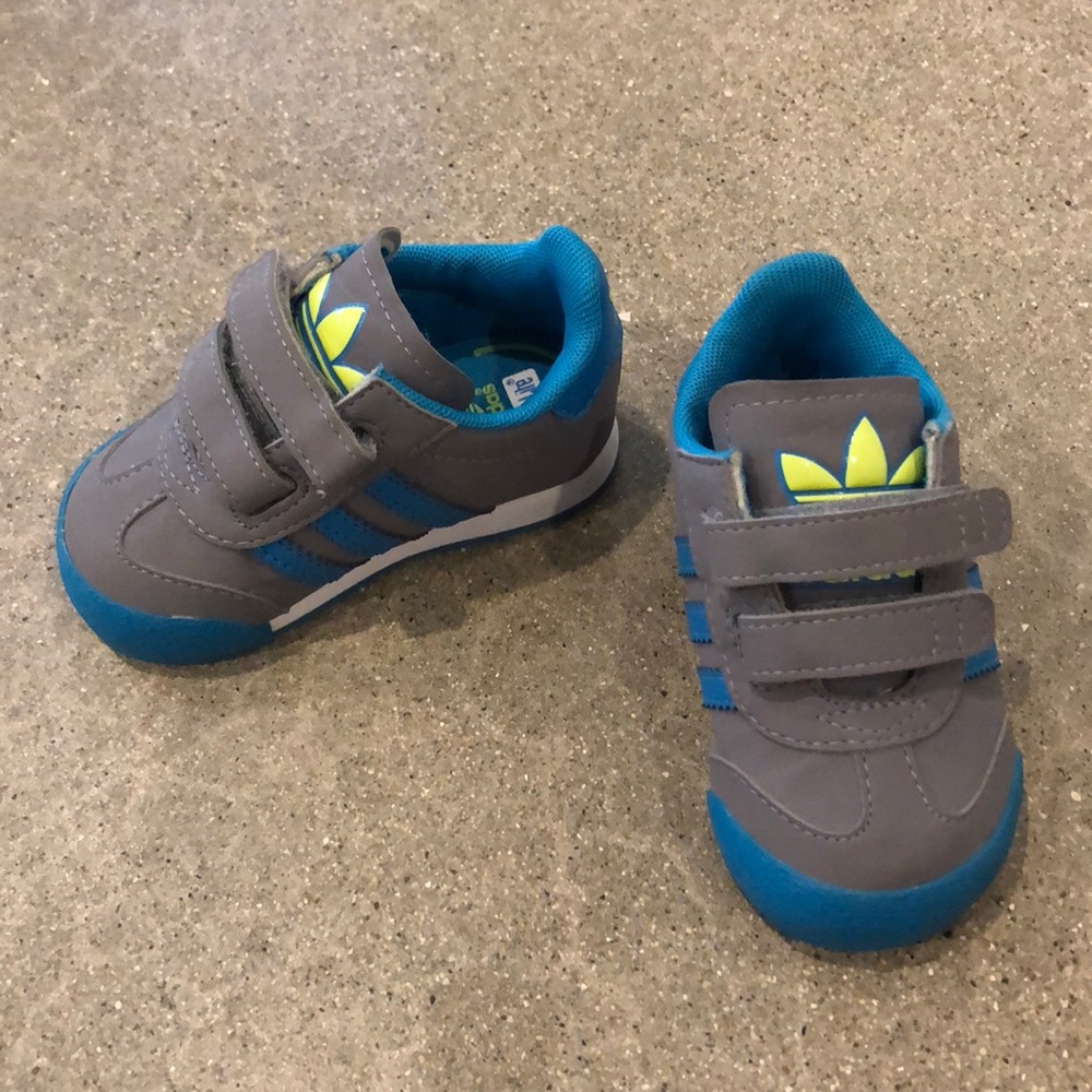 Baby adidas sneakers - NEVER BEEN WORN.